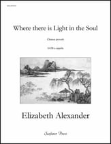 Where There Is Light in the Soul SATB choral sheet music cover